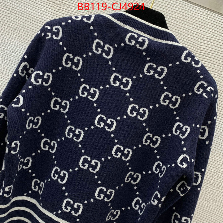 Clothing-Gucci sell online luxury designer ID: CJ4924 $: 119USD