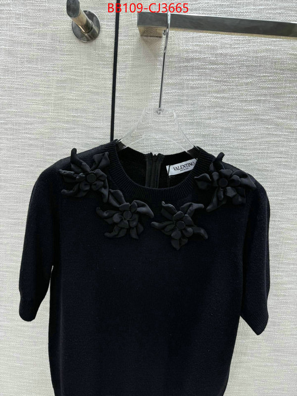 Clothing-Valentino wholesale replica shop ID: CJ3665 $: 109USD