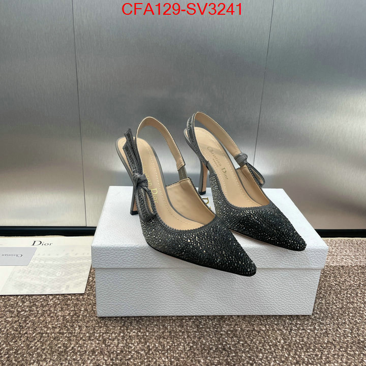 Women Shoes-Dior shop cheap high quality 1:1 replica ID: SV3241 $: 129USD