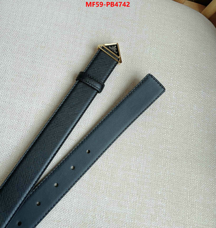 Belts-Prada how to start selling replica ID: PB4742 $: 59USD