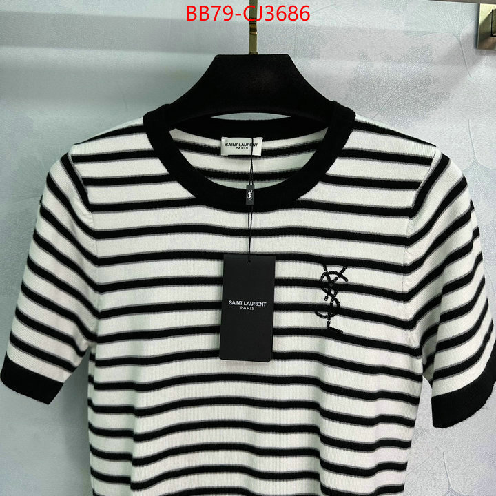 Clothing-YSL wholesale 2024 replica ID: CJ3686 $: 79USD