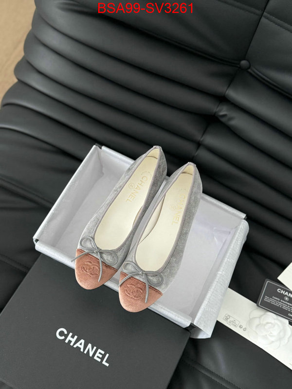 Women Shoes-Chanel copy aaaaa ID: SV3261 $: 99USD