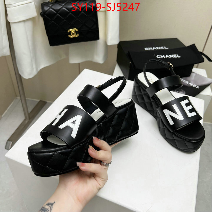 Women Shoes-Chanel what are the best replica ID: SJ5247 $: 119USD