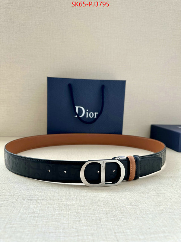 Belts-Dior top fake designer ID: PJ3795 $: 65USD