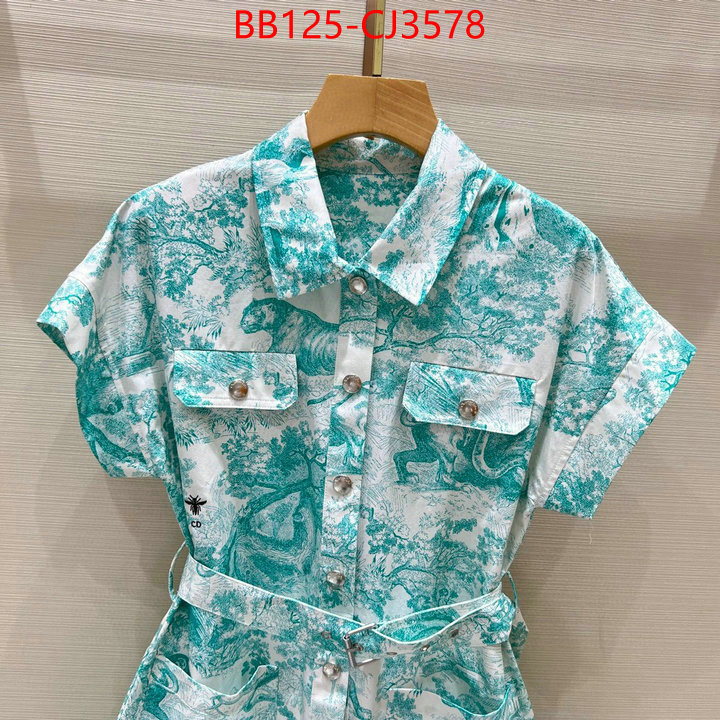 Clothing-Dior aaaaa class replica ID: CJ3578 $: 125USD