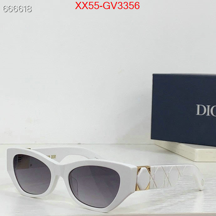 Glasses-Dior 2024 perfect replica designer ID: GV3356 $: 55USD