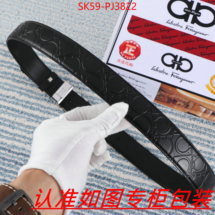 Belts-Ferragamo wholesale designer shop ID: PJ3822 $: 59USD