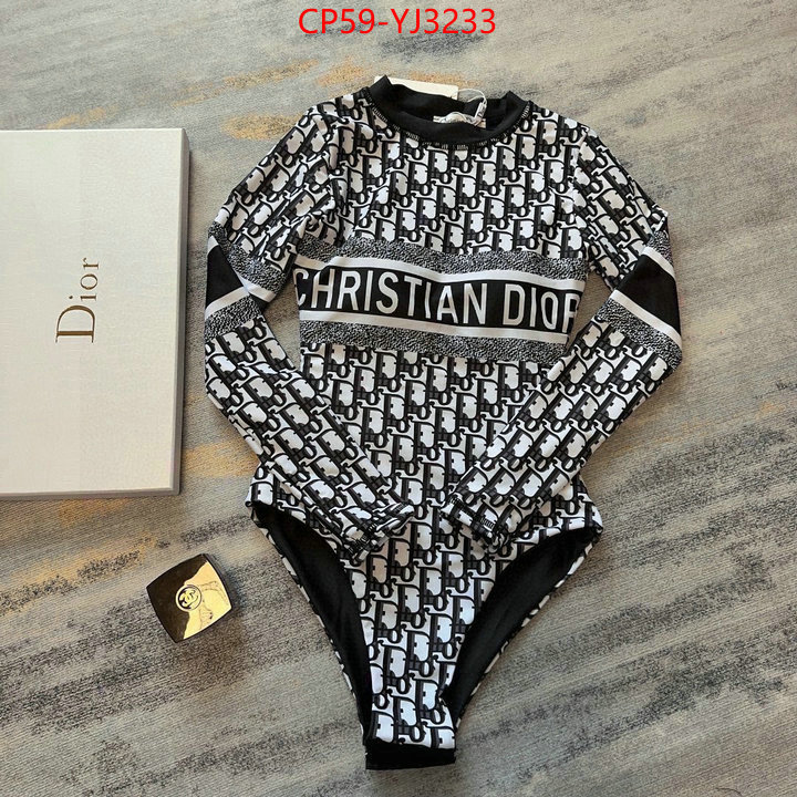 Swimsuit-Dior best replica quality ID: YJ3233 $: 59USD