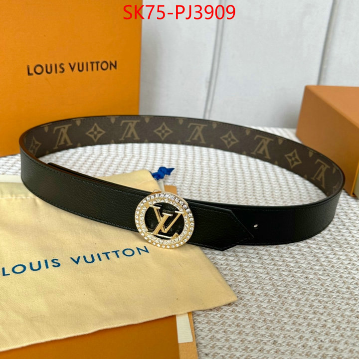 Belts-LV designer wholesale replica ID: PJ3909 $: 75USD