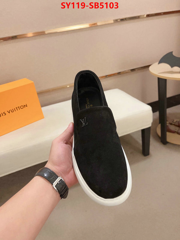 Men Shoes-LV new designer replica ID: SB5103 $: 119USD