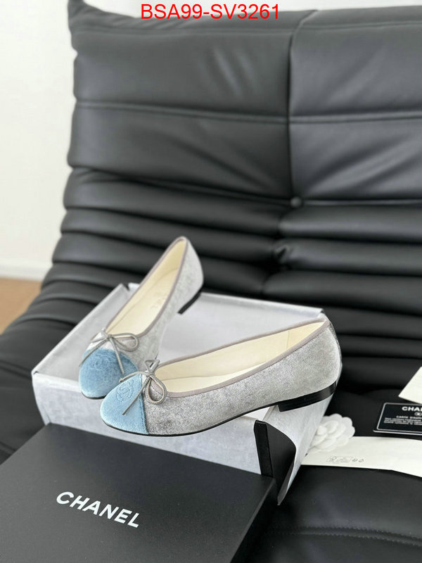 Women Shoes-Chanel copy aaaaa ID: SV3261 $: 99USD