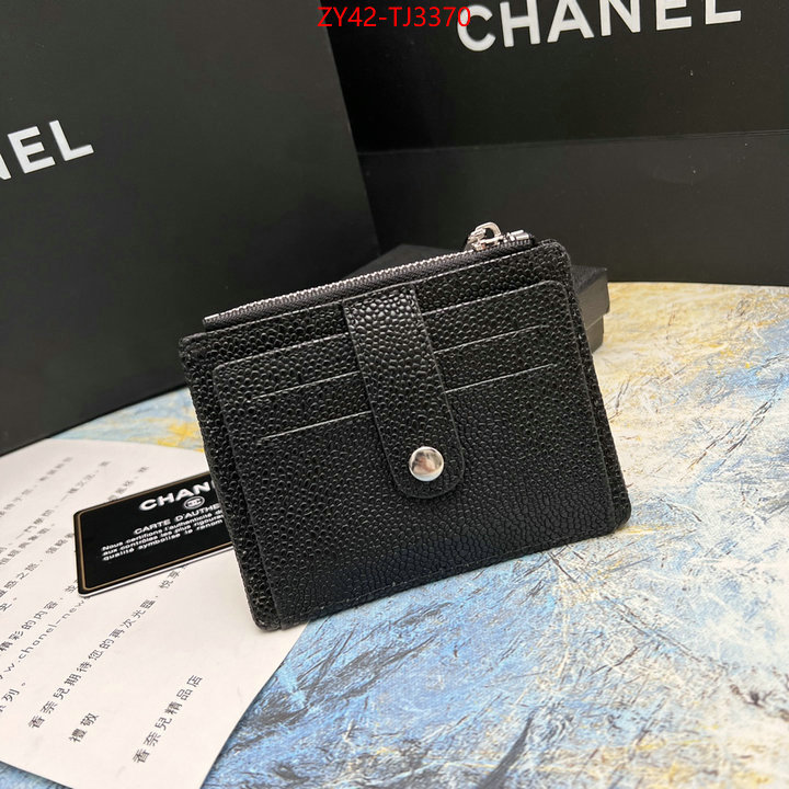 Chanel Bags(4A)-Wallet- where should i buy replica ID: TJ3370 $: 42USD,