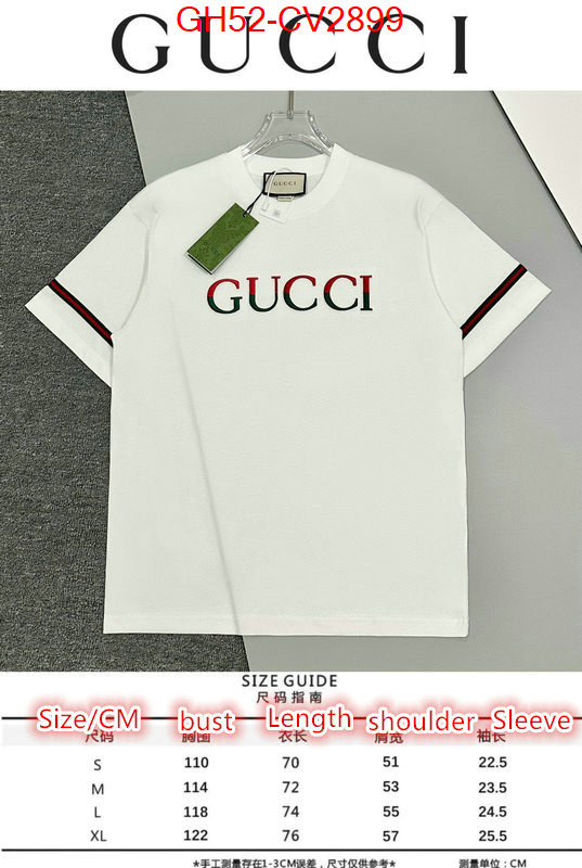 Clothing-Gucci replicas buy special ID: CV2899 $: 52USD