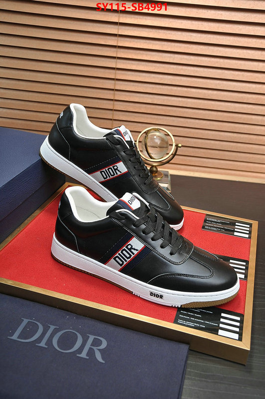 Men shoes-Dior fake designer ID: SB4991 $: 115USD