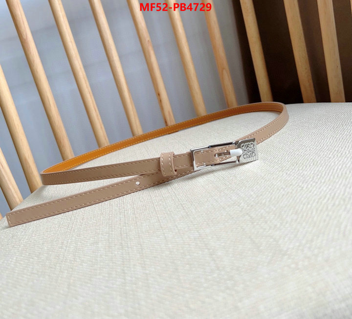 Belts-Loewe wholesale china ID: PB4729 $: 52USD