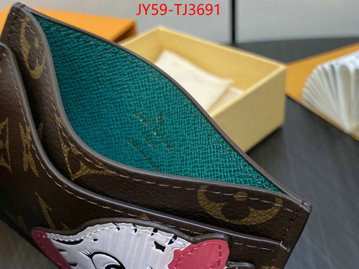 LV Bags(TOP)-Wallet best fake ID: TJ3691 $: 59USD,