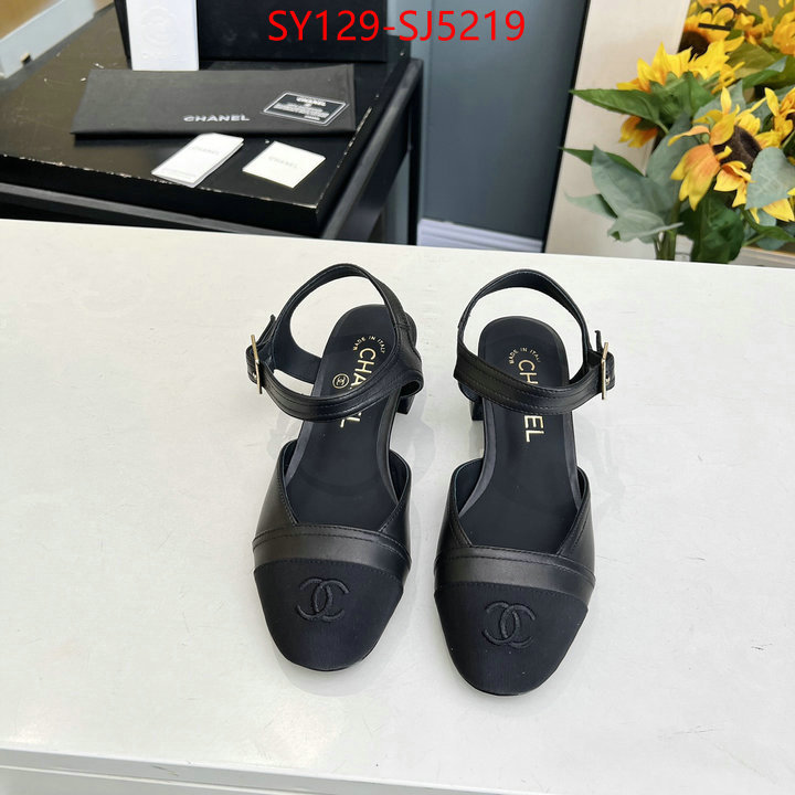 Women Shoes-Chanel what is a 1:1 replica ID: SJ5219 $: 129USD