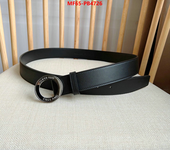 Belts-Burberry replicas ID: PB4726 $: 65USD
