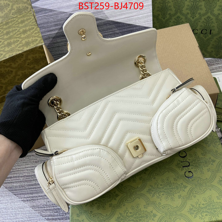 Gucci Bags(TOP)-Marmont top designer replica ID: BJ4709 $: 259USD,