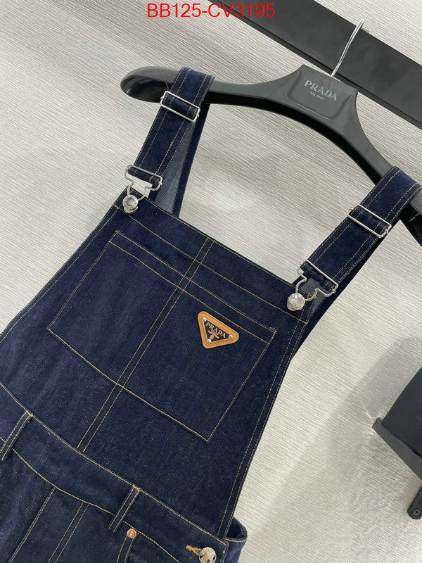 Clothing-Prada wholesale ID: CV3195 $: 125USD