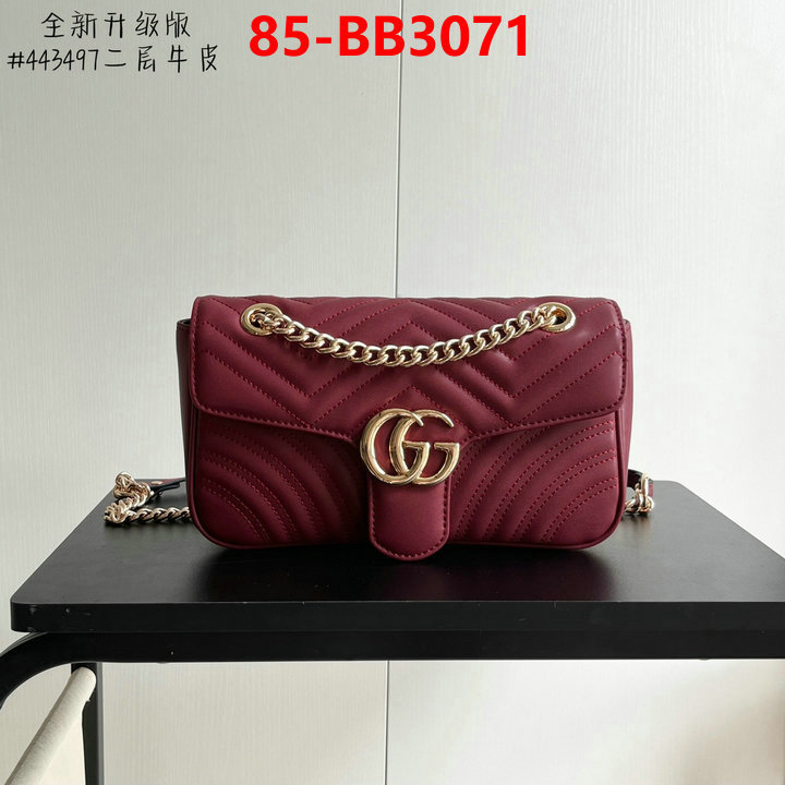 Gucci Bags(4A)-Marmont aaaaa class replica ID: BB3071