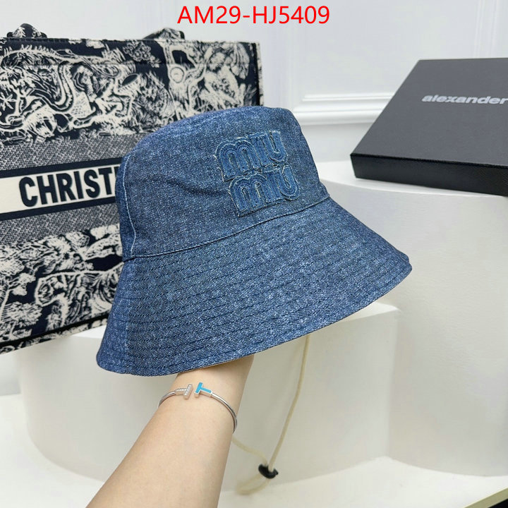 Cap(Hat)-Miu Miu designer fake ID: HJ5409 $: 29USD