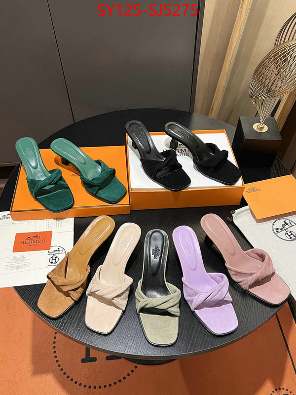 Women Shoes-Hermes replica aaaaa designer ID: SJ5275 $: 125USD