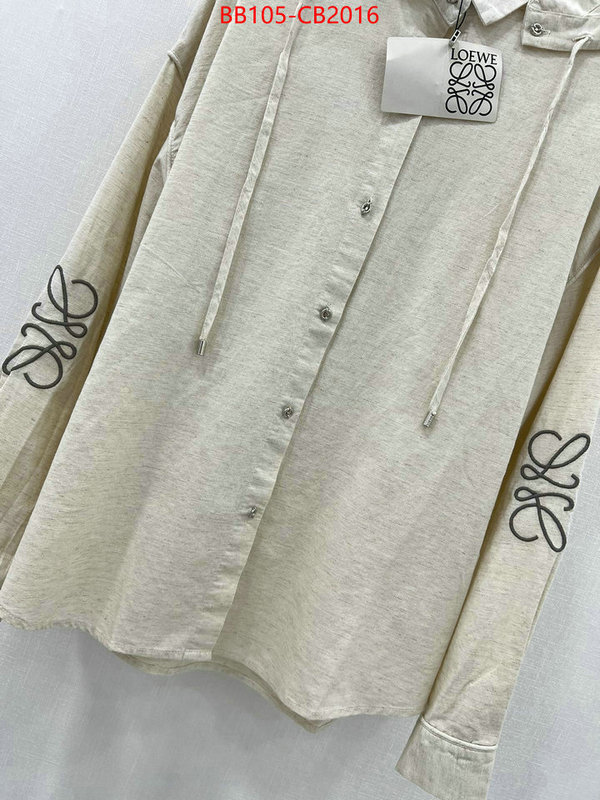 Clothing-Loewe how to find designer replica ID: CB2016 $: 105USD