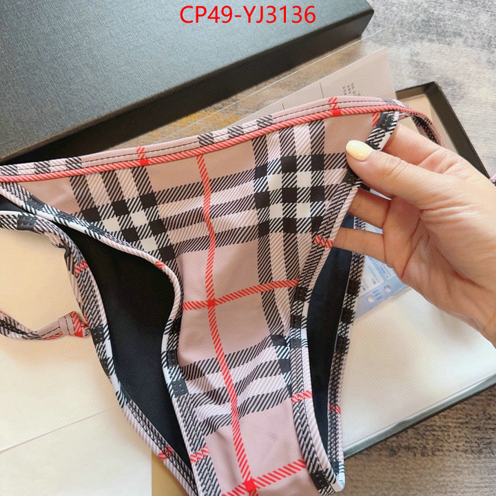 Swimsuit-Burberry high quality 1:1 replica ID: YJ3136 $: 49USD