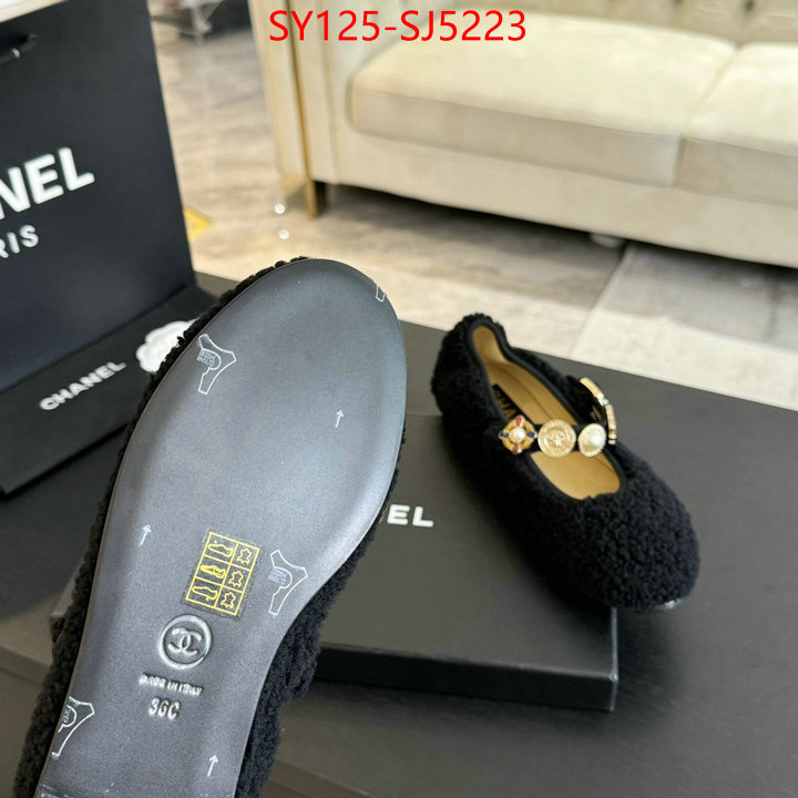 Women Shoes-Chanel where to buy replicas ID: SJ5223 $: 125USD