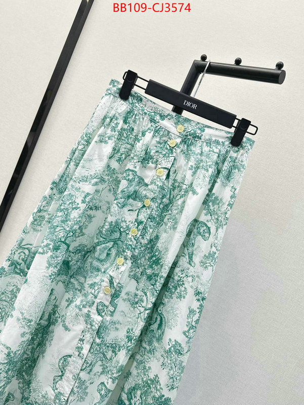 Clothing-Dior top fake designer ID: CJ3574 $: 109USD