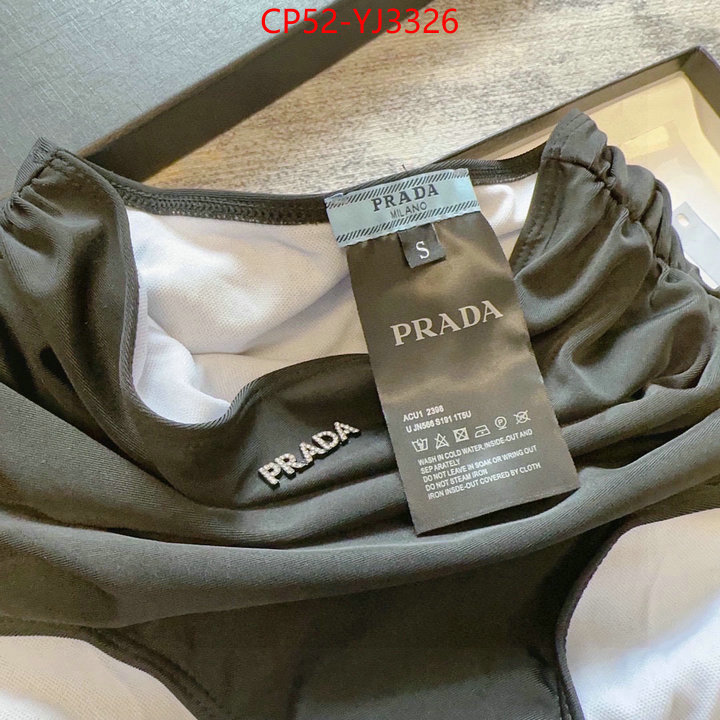 Swimsuit-Prada we offer ID: YJ3326 $: 52USD