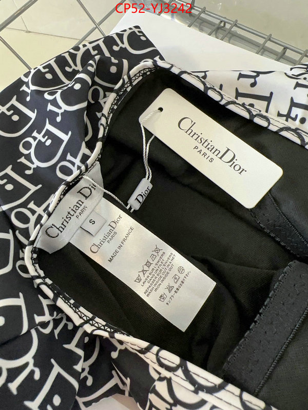 Swimsuit-Dior buying replica ID: YJ3242 $: 52USD