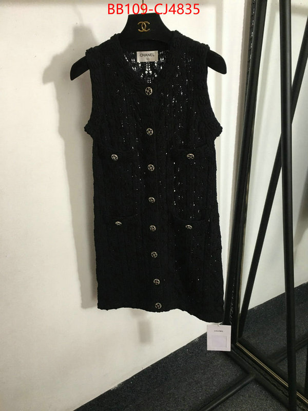 Clothing-Chanel best replica quality ID: CJ4835 $: 109USD