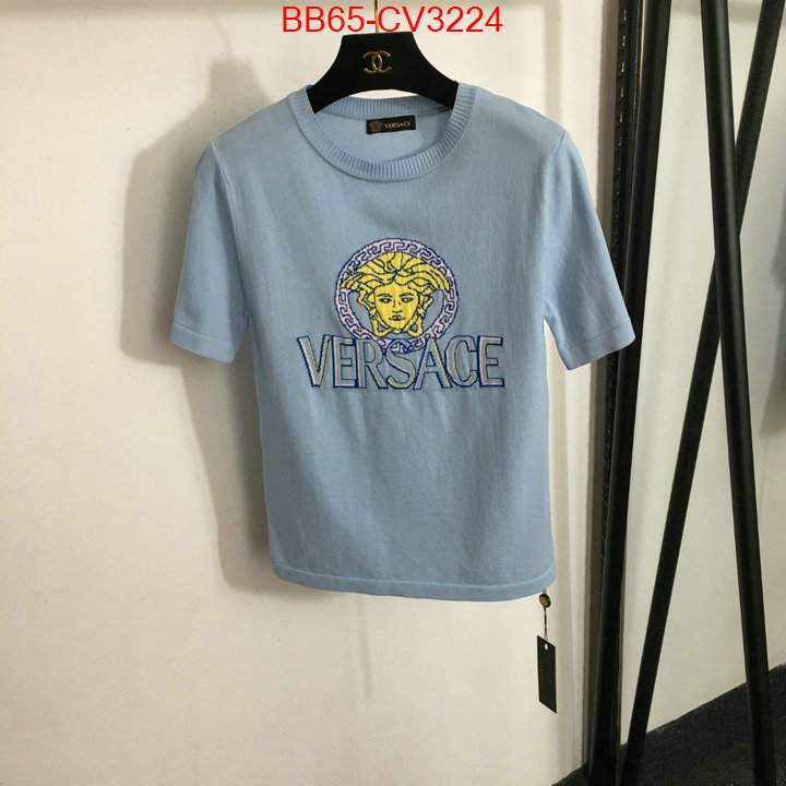Clothing-Versace luxury cheap ID: CV3224 $: 65USD