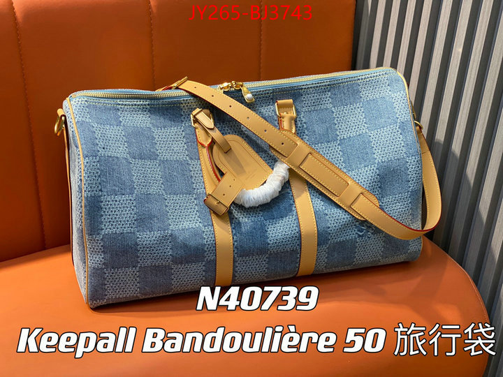 LV Bags(TOP)-Keepall BandouliRe 45-50- are you looking for ID: BJ3743 $: 265USD,