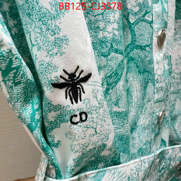 Clothing-Dior aaaaa class replica ID: CJ3578 $: 125USD