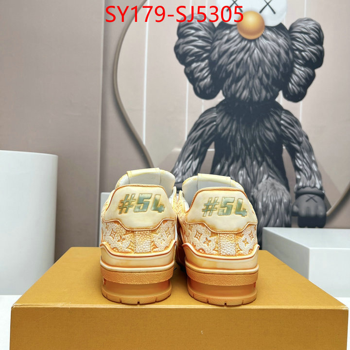 Men Shoes-LV where quality designer replica ID: SJ5305 $: 179USD