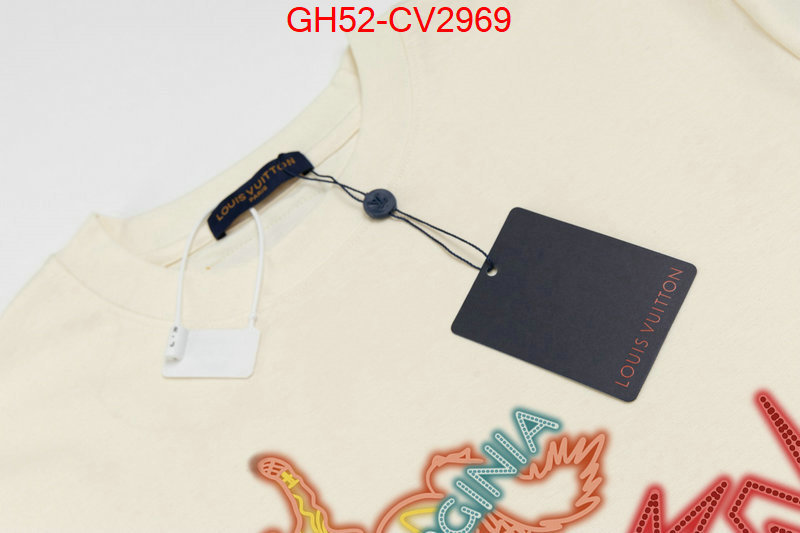 Clothing-LV top fake designer ID: CV2969 $: 52USD