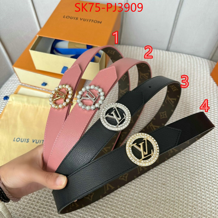 Belts-LV designer wholesale replica ID: PJ3909 $: 75USD