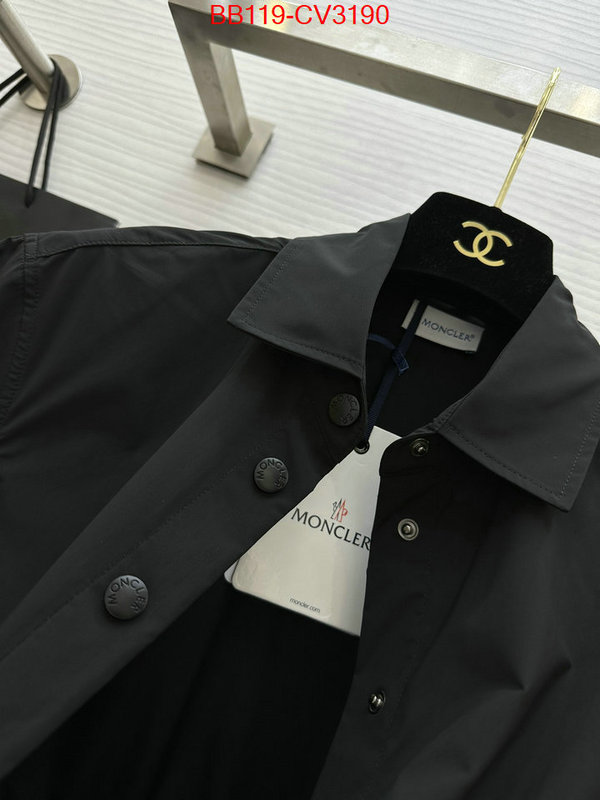 Clothing-Moncler buy best high-quality ID: CV3190 $: 119USD