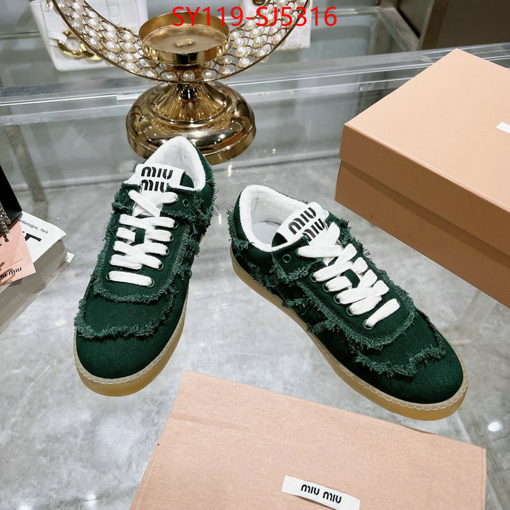 Women Shoes-Miu Miu best wholesale replica ID: SJ5316 $: 119USD