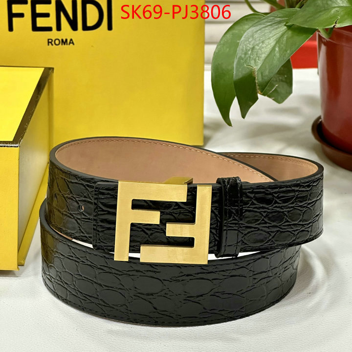 Belts-Fendi best quality designer ID: PJ3806 $: 69USD