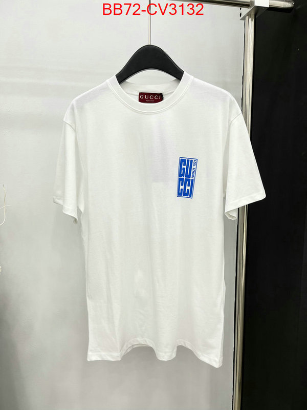 Clothing-Gucci replica for cheap ID: CV3132 $: 72USD