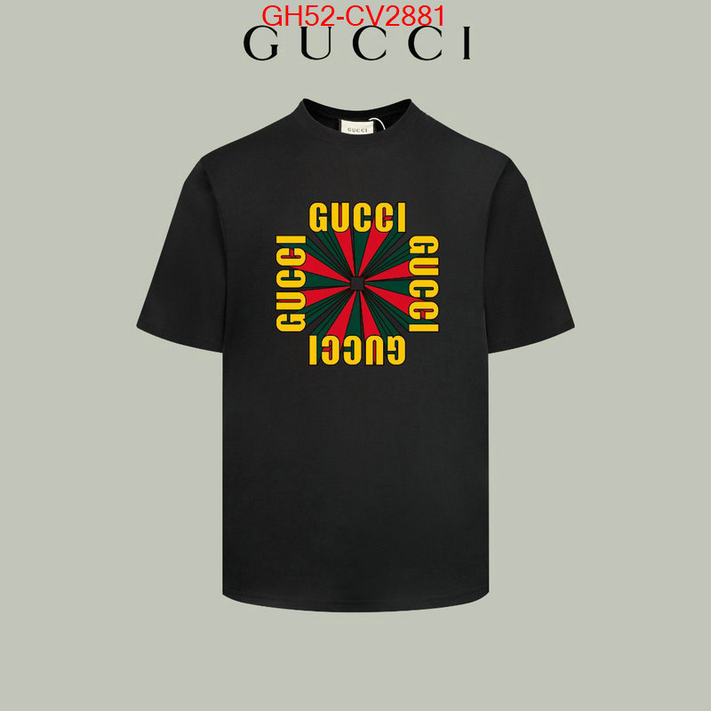 Clothing-Gucci the top ultimate knockoff ID: CV2881 $: 52USD