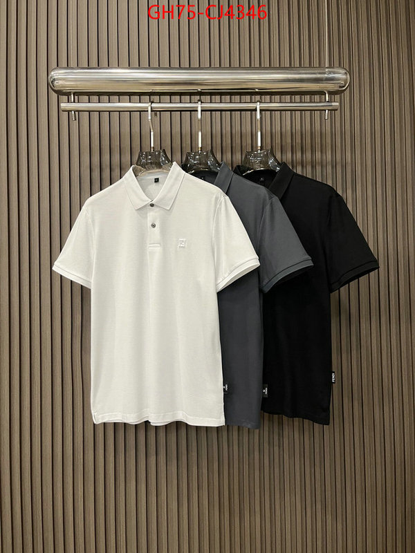 Clothing-Fendi perfect quality designer replica ID: CJ4346 $: 75USD