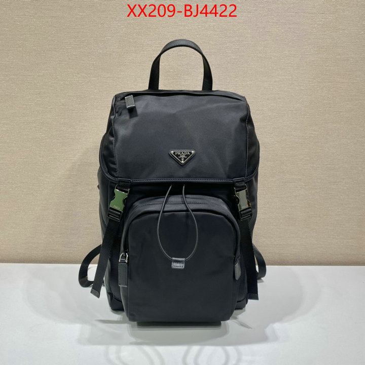 Prada Bags(TOP)-Backpack- wholesale 2024 replica ID: BJ4422 $: 209USD,