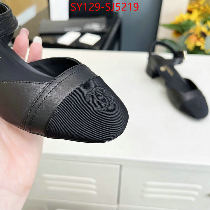 Women Shoes-Chanel what is a 1:1 replica ID: SJ5219 $: 129USD