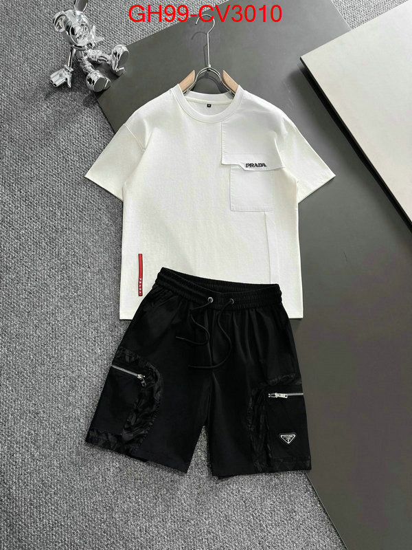 Clothing-Prada mirror quality ID: CV3010 $: 99USD