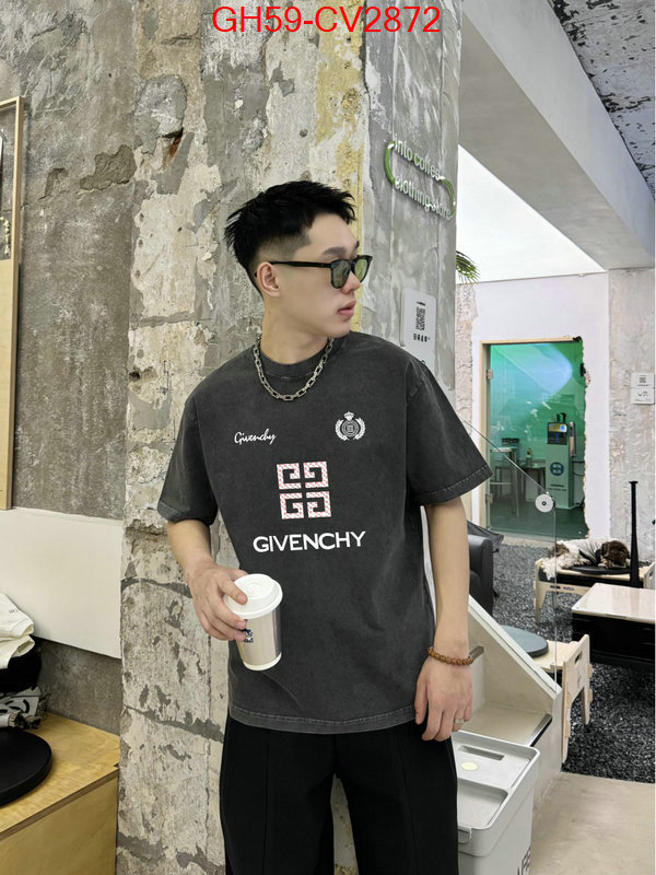 Clothing-Givenchy luxury cheap ID: CV2872 $: 59USD